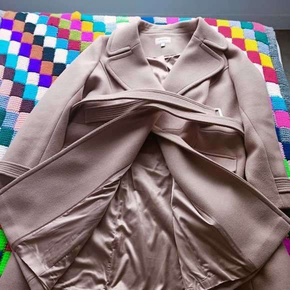 Near New Forever New Curve Miley Wrap Coat - Picture 4 of 5